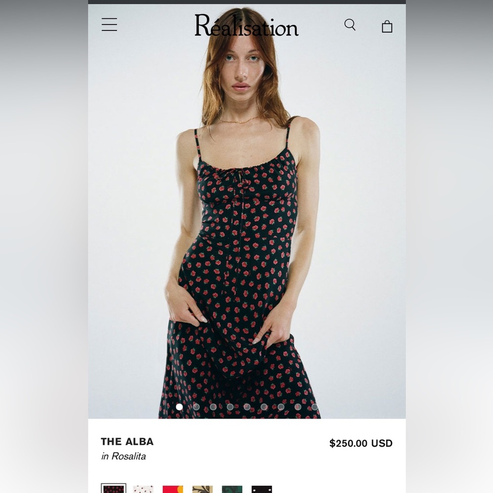 NWT Realisation par Alba dress in Rosalita